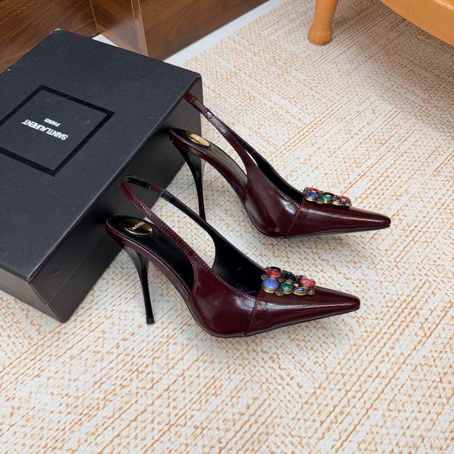 Saint Laurent slingback pumps 10.5CM 64257-3 Saint Laurent slingback pumps 10.5CM 64257-3