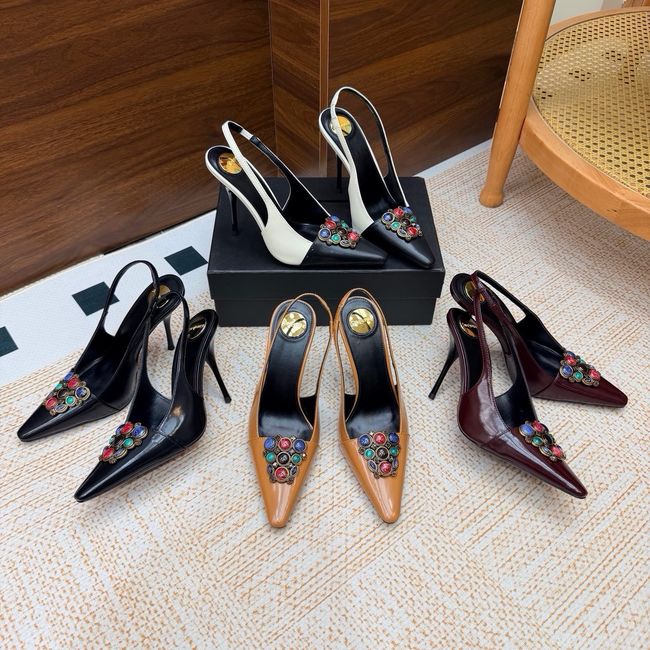 Saint Laurent slingback pumps 10.5CM 64257-3 Saint Laurent slingback pumps 10.5CM 64257-3