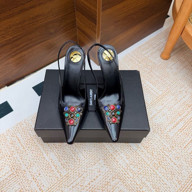 Saint Laurent slingback pumps 10.5CM 64257-4 Saint Laurent slingback pumps 10.5CM 64257-4