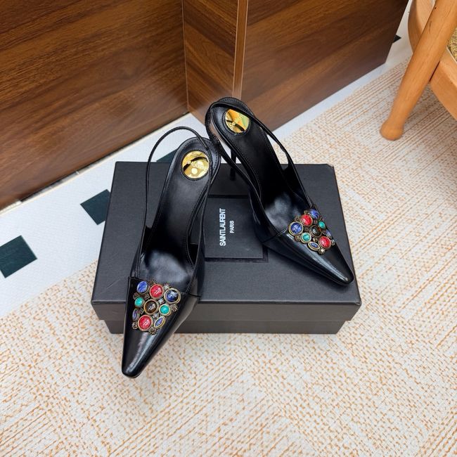 Saint Laurent slingback pumps 10.5CM 64257-4 Saint Laurent slingback pumps 10.5CM 64257-4