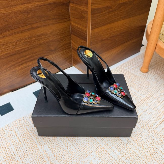 Saint Laurent slingback pumps 10.5CM 64257-4 Saint Laurent slingback pumps 10.5CM 64257-4