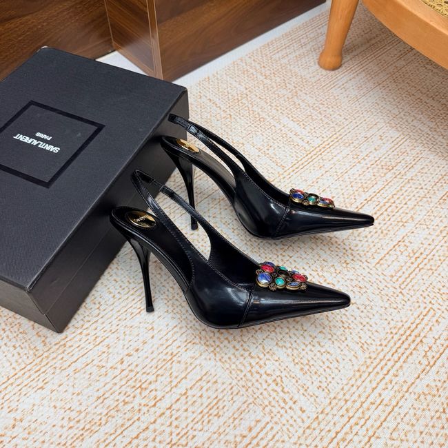 Saint Laurent slingback pumps 10.5CM 64257-4 Saint Laurent slingback pumps 10.5CM 64257-4