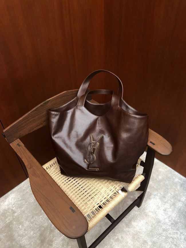 Yves Saint Laurent ICARE Medium 858191 dark brown Yves Saint Laurent ICARE Medium 858191 dark brown