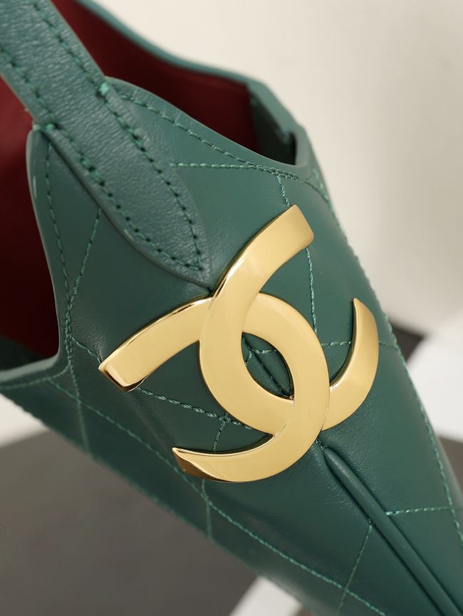 Chanel Calfskin Shoulder Bag AS6479 green Chanel Calfskin Shoulder Bag AS6479 green