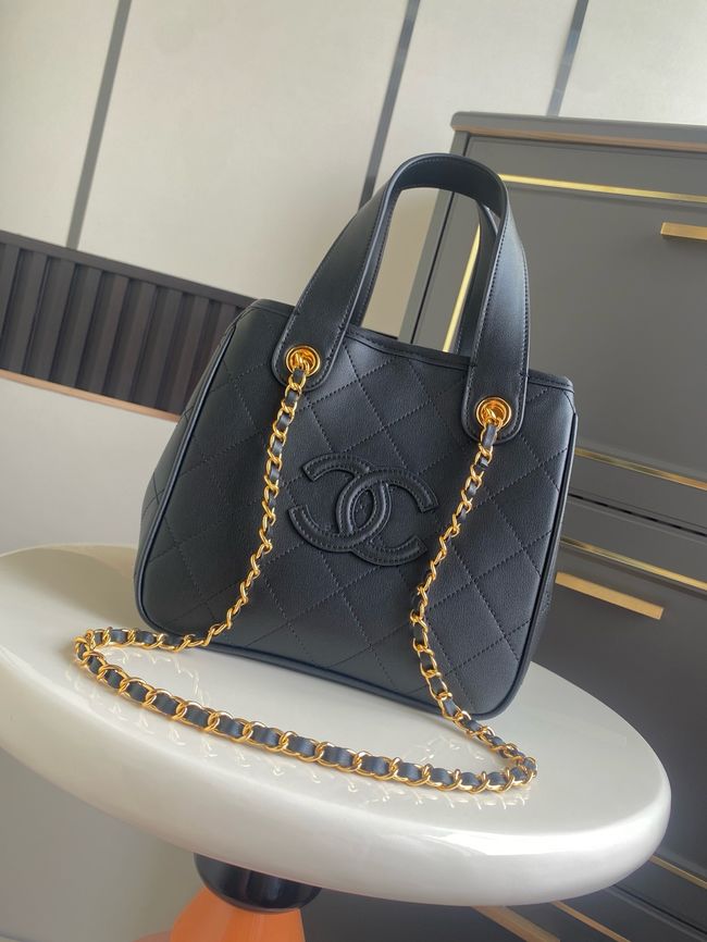 Chanel Mini Shopping Bag AS6199 black Chanel Mini Shopping Bag AS6199 black