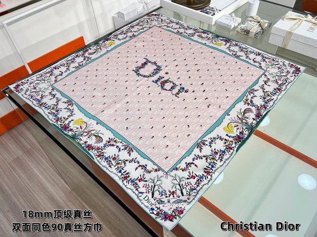 Dior 90 Square Scarf Silk Twill KY200-2 Dior 90 Square Scarf Silk Twill KY200-2