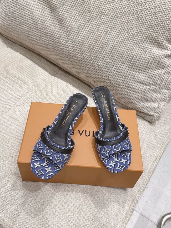 Louis Vuitton Gala Mule 5.5CM 65264-2 Louis Vuitton Gala Mule 5.5CM 65264-2