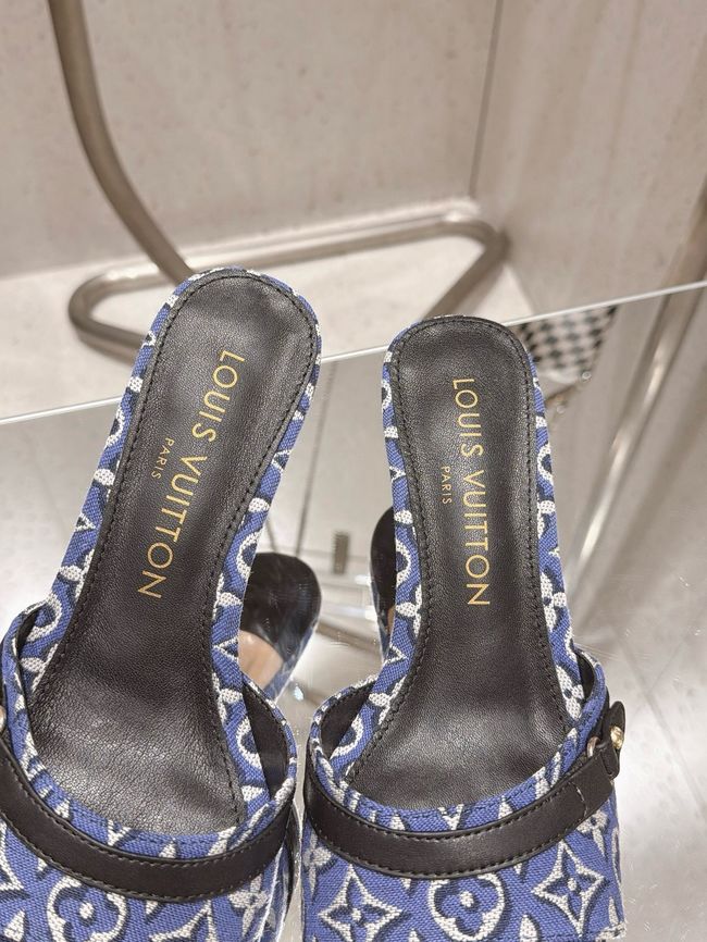 Louis Vuitton Gala Mule 5.5CM 65264-2 Louis Vuitton Gala Mule 5.5CM 65264-2