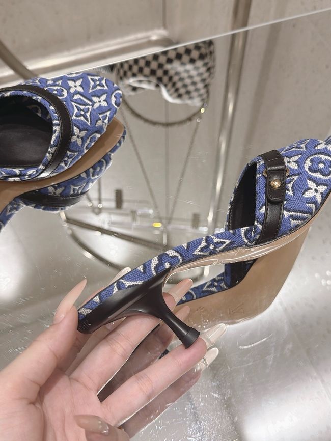 Louis Vuitton Gala Mule 5.5CM 65264-2 Louis Vuitton Gala Mule 5.5CM 65264-2