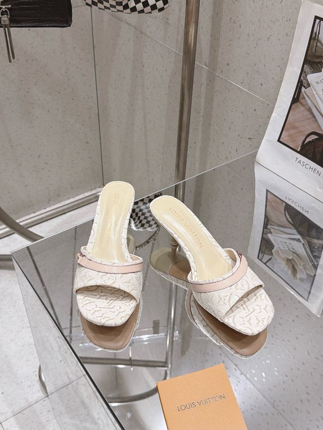 Louis Vuitton Gala Mule 5.5CM 65264-3 Louis Vuitton Gala Mule 5.5CM 65264-3