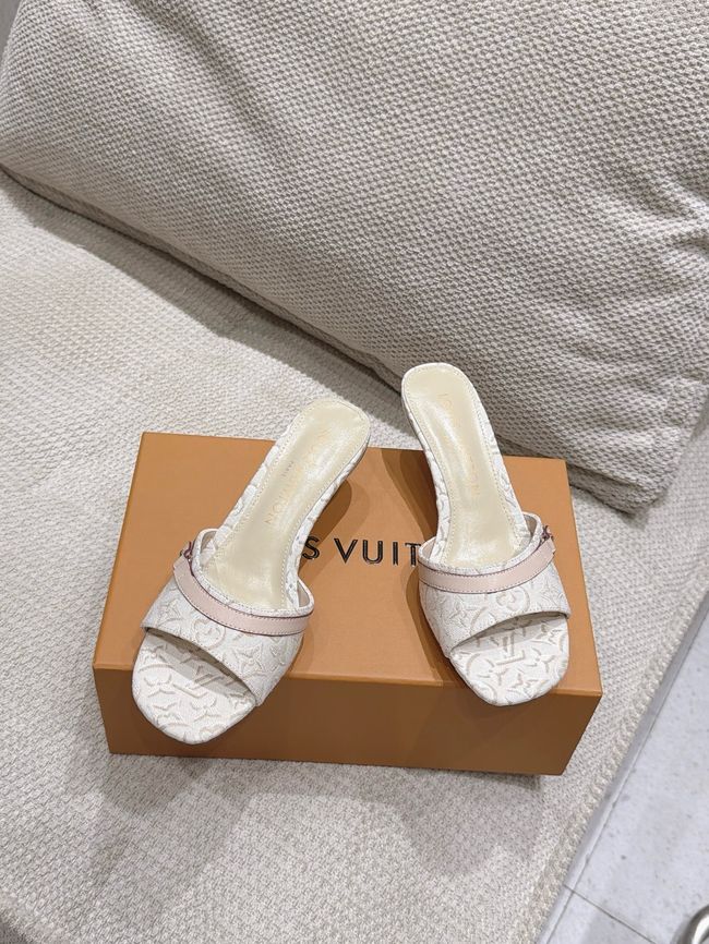 Louis Vuitton Gala Mule 5.5CM 65264-3 Louis Vuitton Gala Mule 5.5CM 65264-3