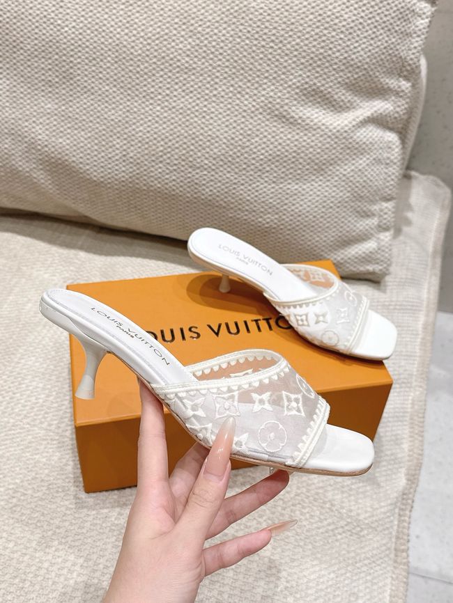 Louis Vuitton Gala Mule 5.5CM 65265-3 Louis Vuitton Gala Mule 5.5CM 65265-3