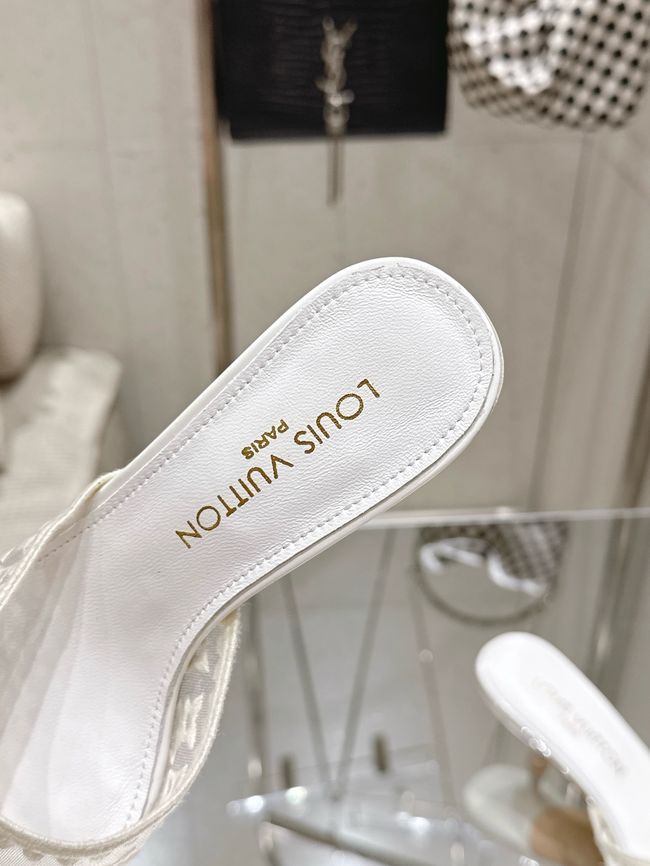 Louis Vuitton Gala Mule 5.5CM 65265-3 Louis Vuitton Gala Mule 5.5CM 65265-3