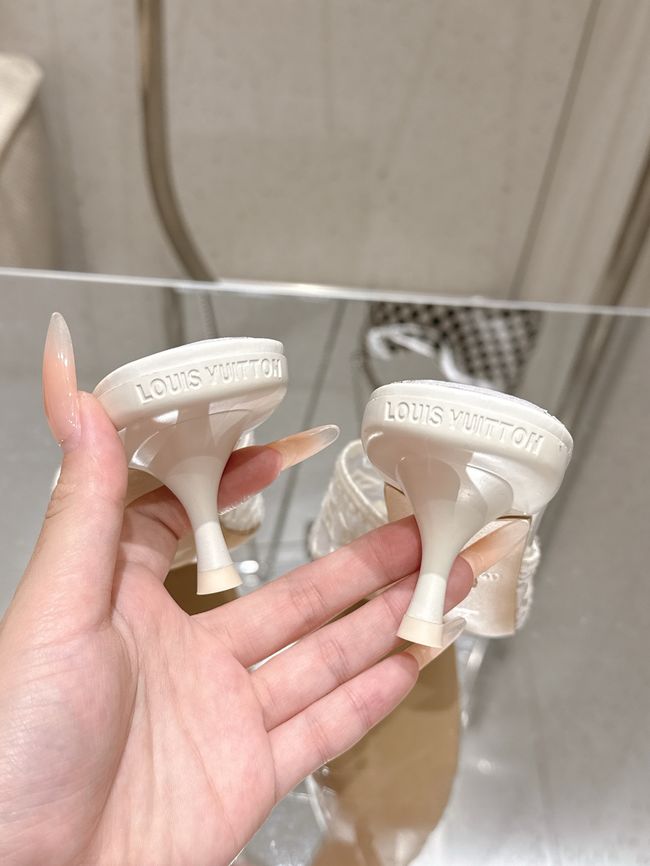 Louis Vuitton Gala Mule 5.5CM 65265-3 Louis Vuitton Gala Mule 5.5CM 65265-3