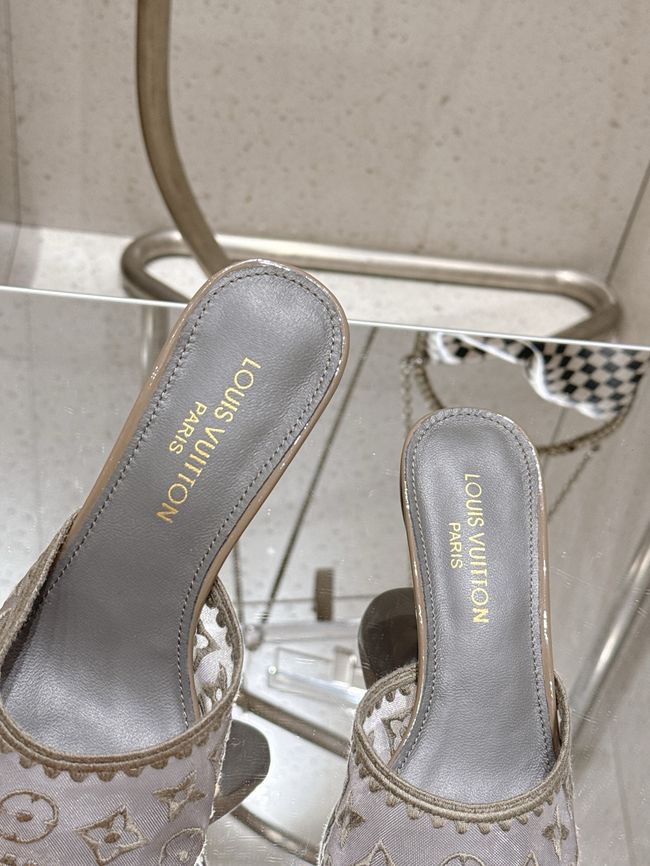 Louis Vuitton Gala Mule 5.5CM 65265-5 Louis Vuitton Gala Mule 5.5CM 65265-5