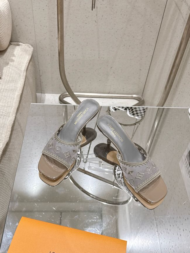 Louis Vuitton Gala Mule 5.5CM 65265-5 Louis Vuitton Gala Mule 5.5CM 65265-5