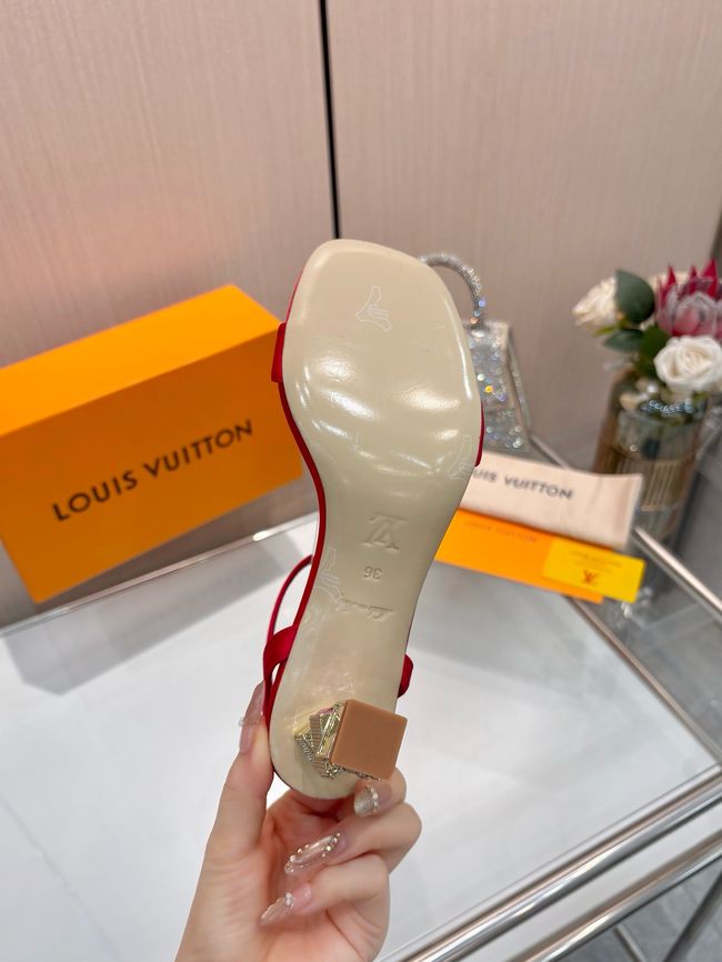 Louis Vuitton Slingbacks 7.5CM 65262-1 Louis Vuitton Slingbacks 7.5CM 65262-1