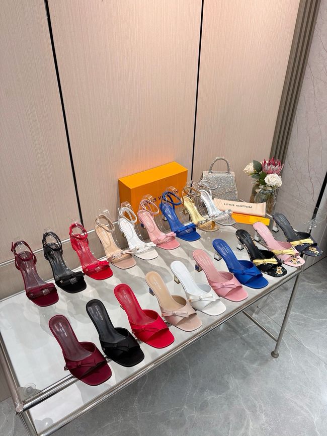 Louis Vuitton Slingbacks 7.5CM 65262-1 Louis Vuitton Slingbacks 7.5CM 65262-1