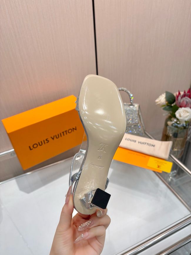Louis Vuitton Slingbacks 7.5CM 65262-5 Louis Vuitton Slingbacks 7.5CM 65262-5
