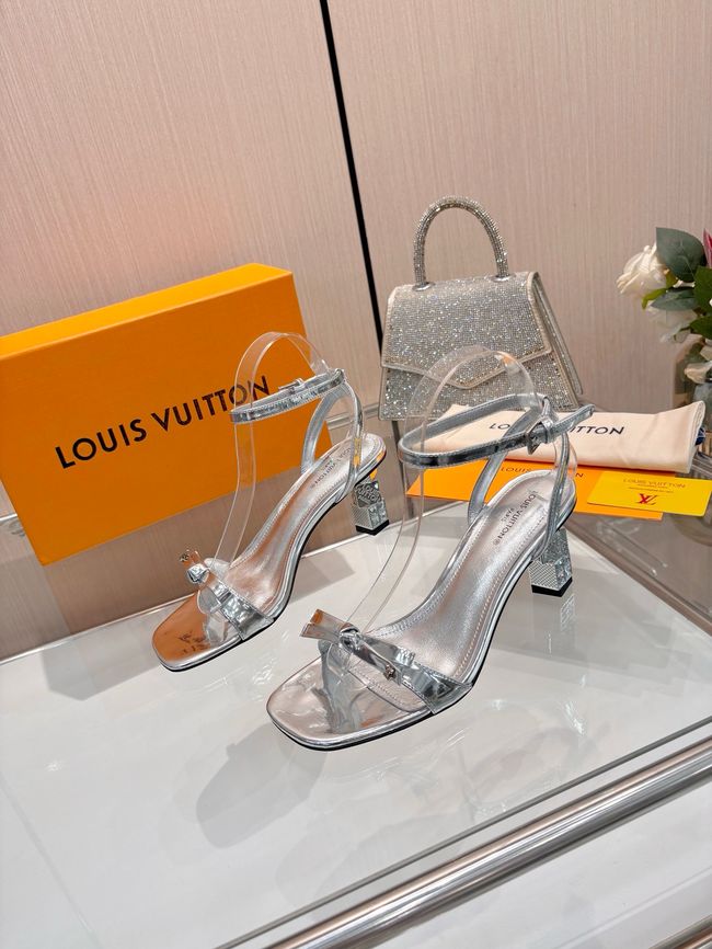 Louis Vuitton Slingbacks 7.5CM 65262-5 Louis Vuitton Slingbacks 7.5CM 65262-5