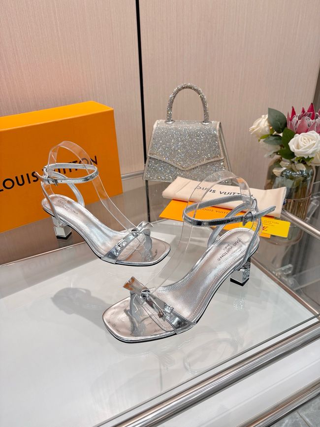 Louis Vuitton Slingbacks 7.5CM 65262-5 Louis Vuitton Slingbacks 7.5CM 65262-5