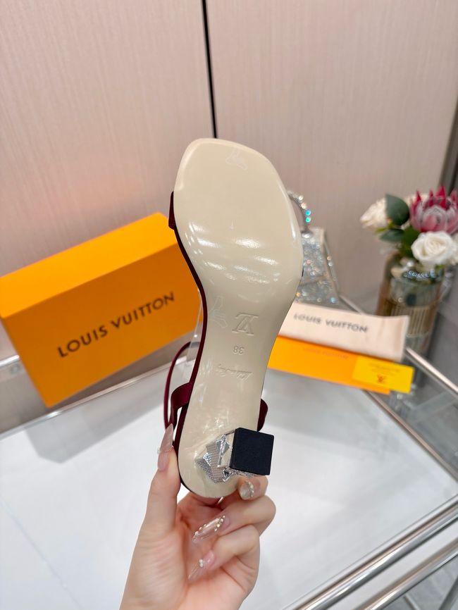 Louis Vuitton Slingbacks 7.5CM 65262-8 Louis Vuitton Slingbacks 7.5CM 65262-8