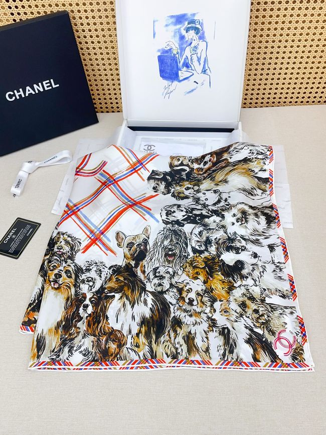 Chanel silk scarf B25981-2 Chanel silk scarf B25981-2