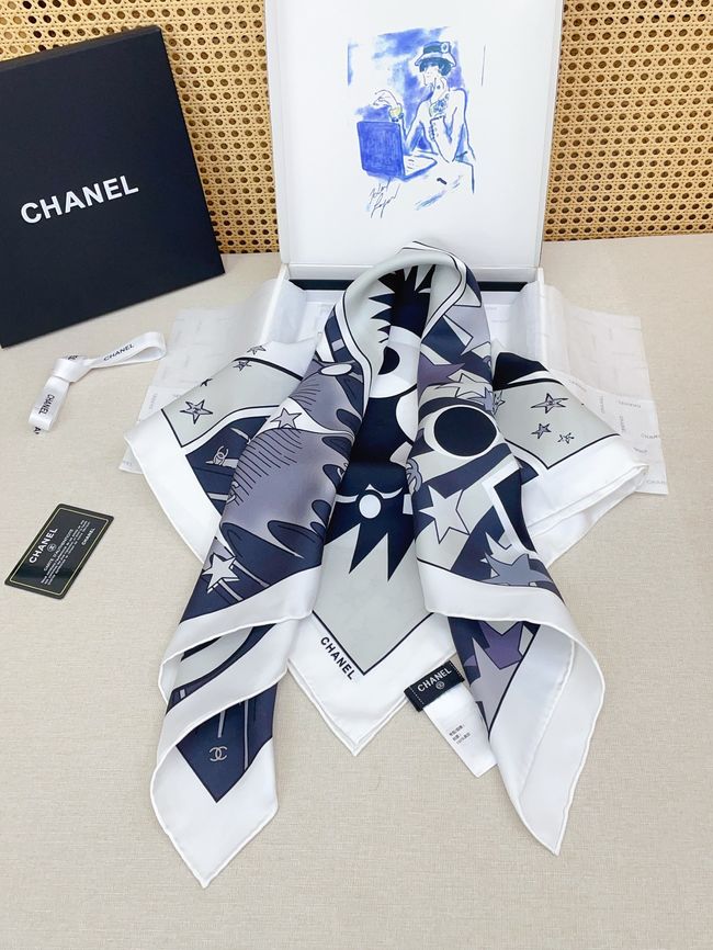 Chanel silk scarf B25982-2 Chanel silk scarf B25982-2