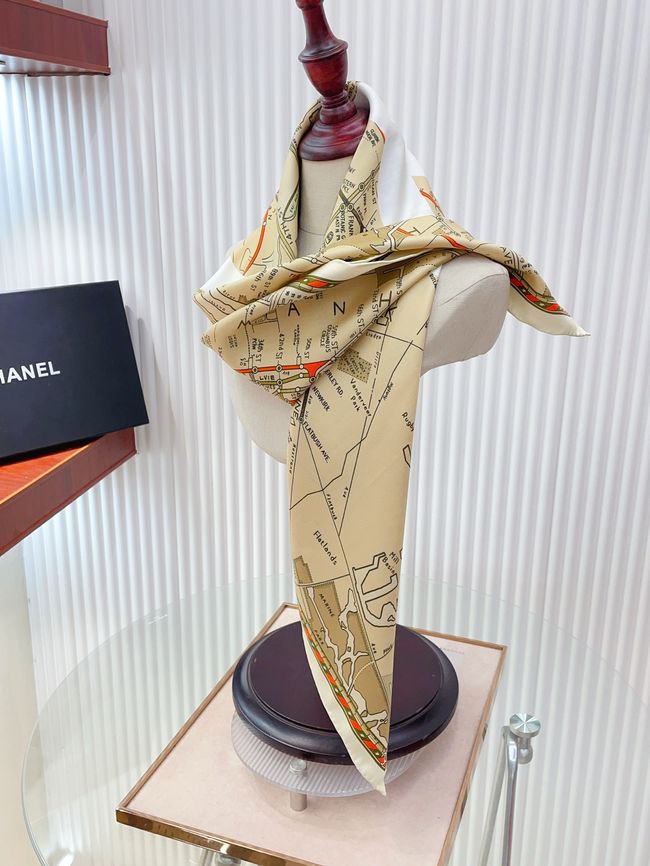 Chanel silk scarf B25984-3 Chanel silk scarf B25984-3