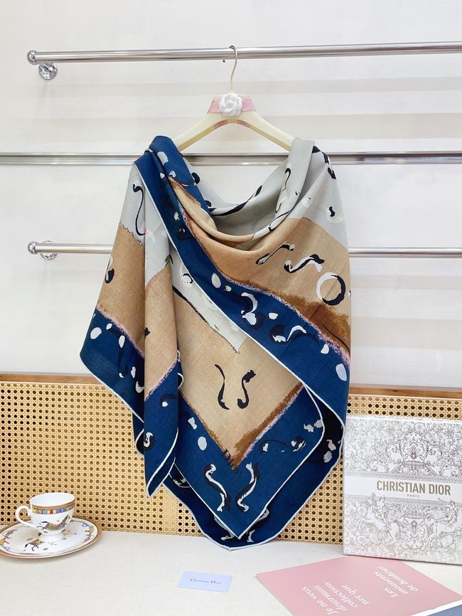 Dior silk scarf KY209-1 Dior silk scarf KY209-1