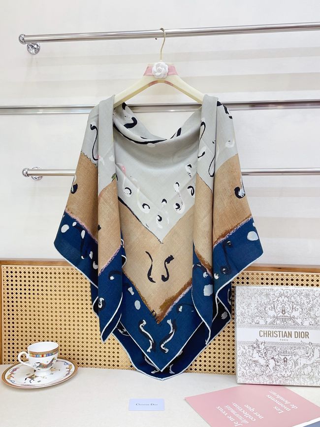 Dior silk scarf KY209-1 Dior silk scarf KY209-1