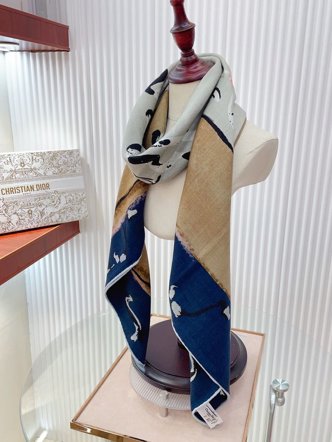 Dior silk scarf KY209-1 Dior silk scarf KY209-1