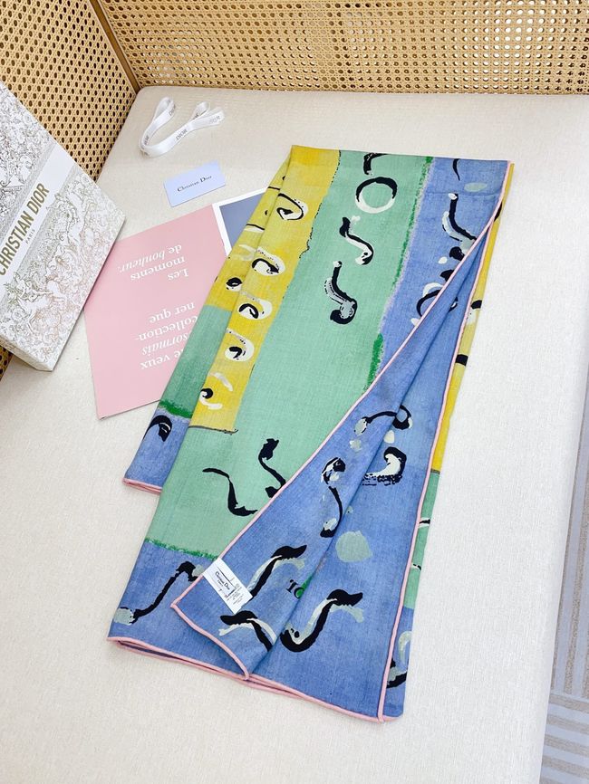 Dior silk scarf KY209-2 Dior silk scarf KY209-2