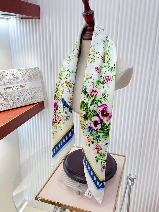 Dior silk scarf KY210-1 Dior silk scarf KY210-1