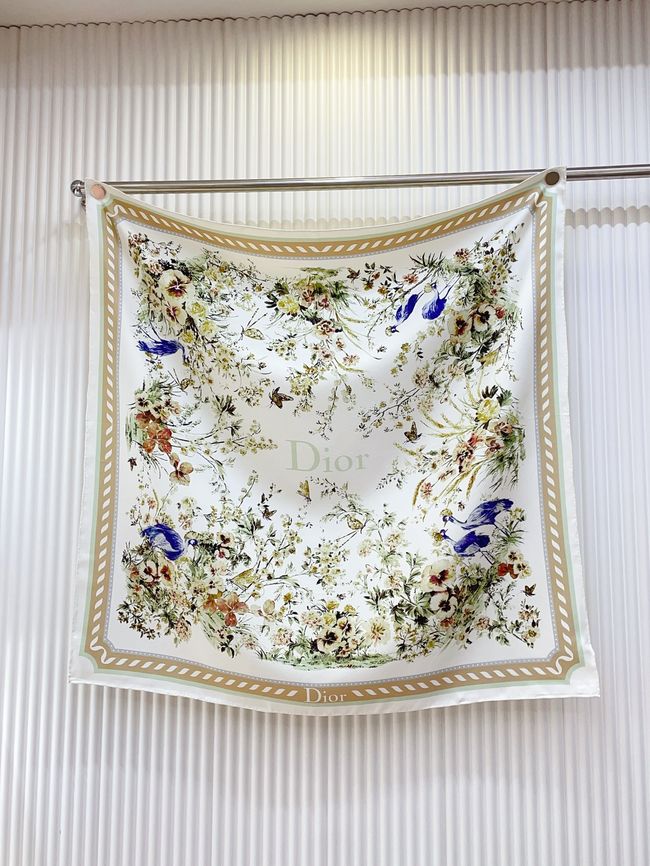 Dior silk scarf KY210-2 Dior silk scarf KY210-2
