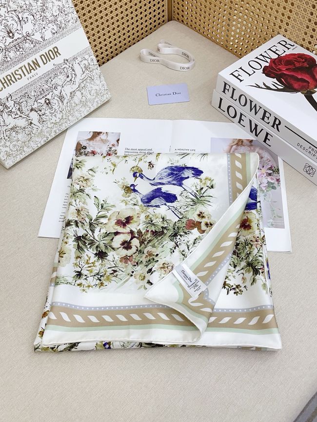 Dior silk scarf KY210-2 Dior silk scarf KY210-2