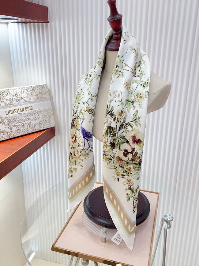 Dior silk scarf KY210-2 Dior silk scarf KY210-2