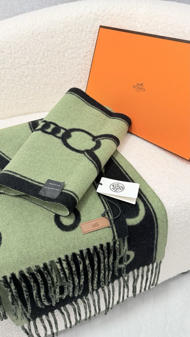 Hermes cashmere scarf H251526-2 Hermes cashmere scarf H251526-2