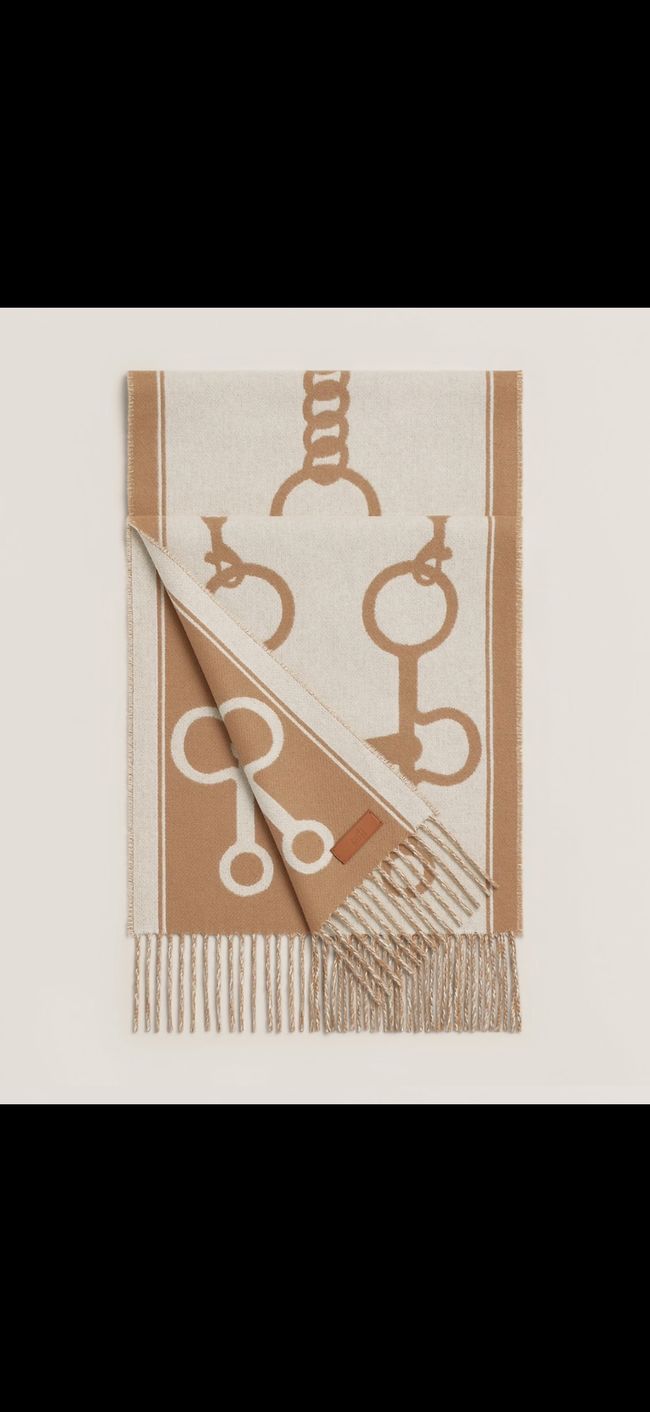 Hermes cashmere scarf H251526-4 Hermes cashmere scarf H251526-4