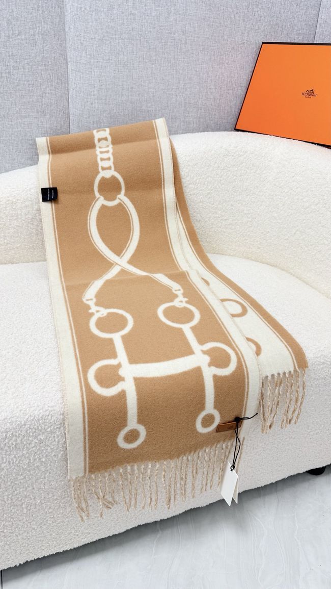 Hermes cashmere scarf H251526-4 Hermes cashmere scarf H251526-4