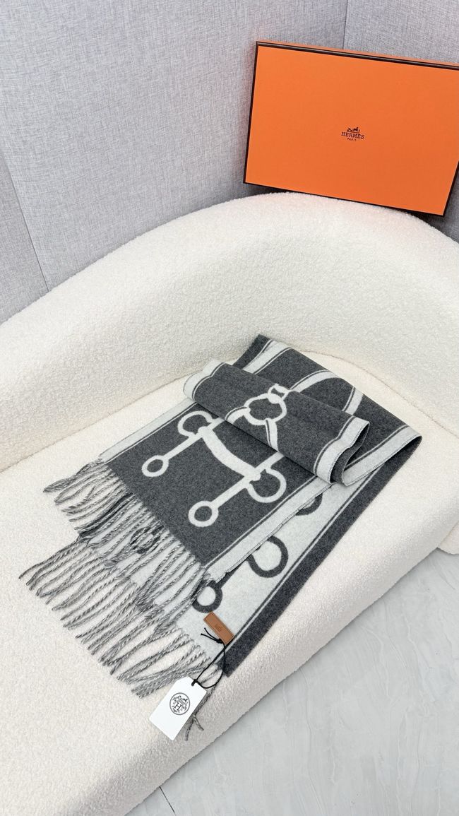 Hermes cashmere scarf H251526-5 Hermes cashmere scarf H251526-5