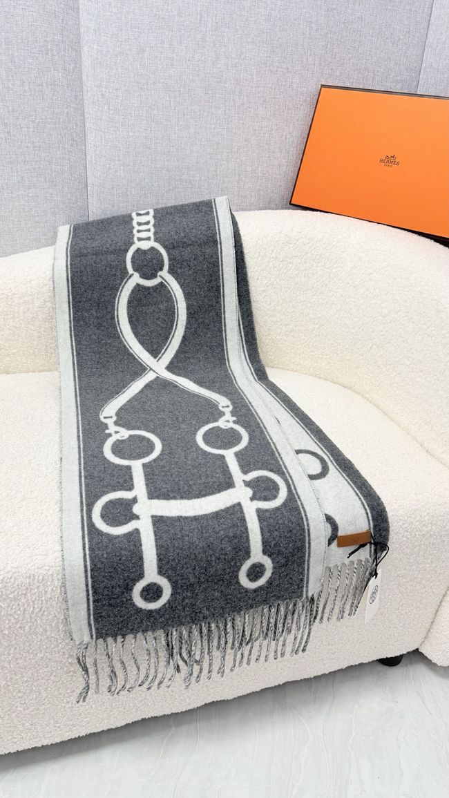 Hermes cashmere scarf H251526-5 Hermes cashmere scarf H251526-5
