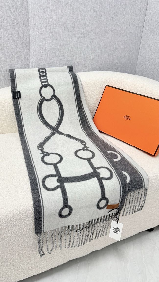 Hermes cashmere scarf H251526-5 Hermes cashmere scarf H251526-5