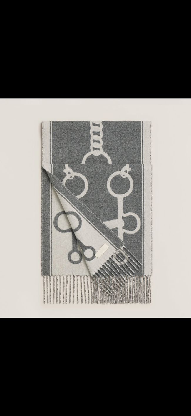 Hermes cashmere scarf H251526-5 Hermes cashmere scarf H251526-5