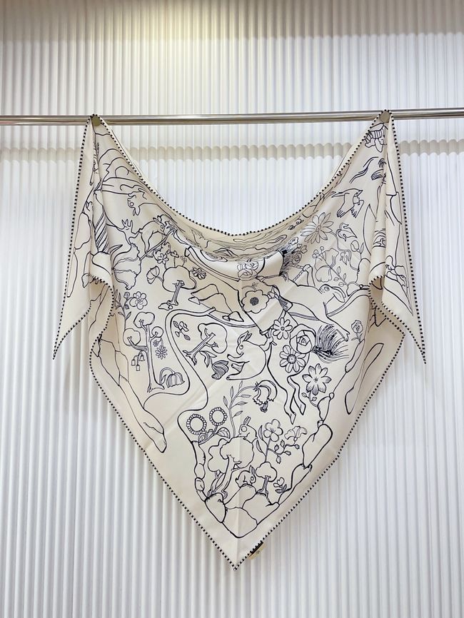 Hermes cashmere scarf H251527-1 Hermes cashmere scarf H251527-1