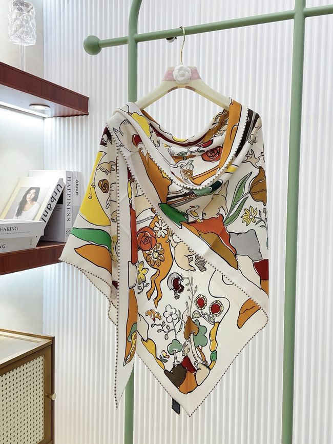 Hermes cashmere scarf H251527-2 Hermes cashmere scarf H251527-2