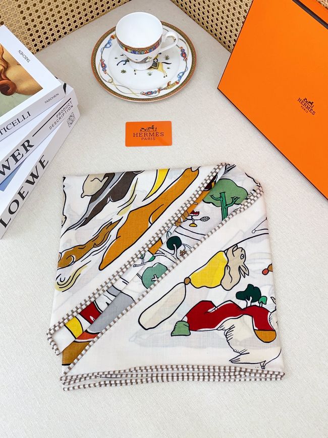 Hermes cashmere scarf H251527-2 Hermes cashmere scarf H251527-2