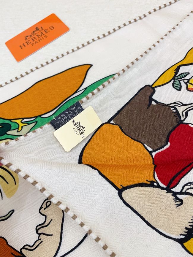Hermes cashmere scarf H251527-2 Hermes cashmere scarf H251527-2