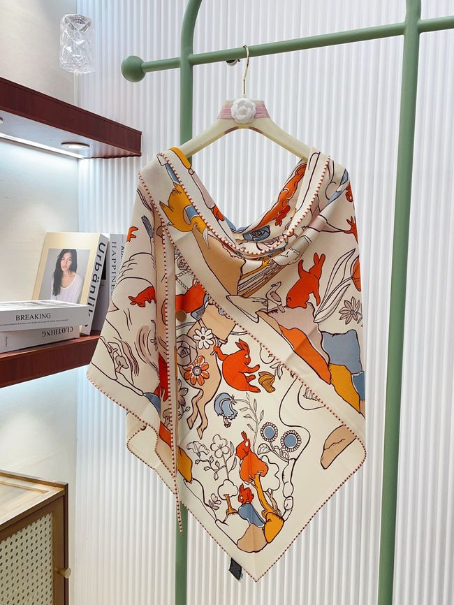 Hermes cashmere scarf H251527-4 Hermes cashmere scarf H251527-4