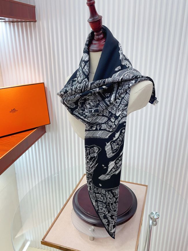Hermes cashmere scarf H251530-1 Hermes cashmere scarf H251530-1
